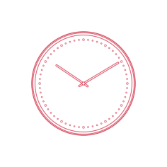 Objects Wall Clocks Ikea Bondis Wall Clock Outline Svg Vector, Free Vectors File